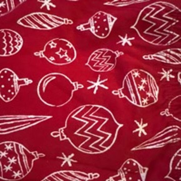 Macy’s Family PJs Pajamas Set, Ornaments Red & White‎ - Picture 4 of 4